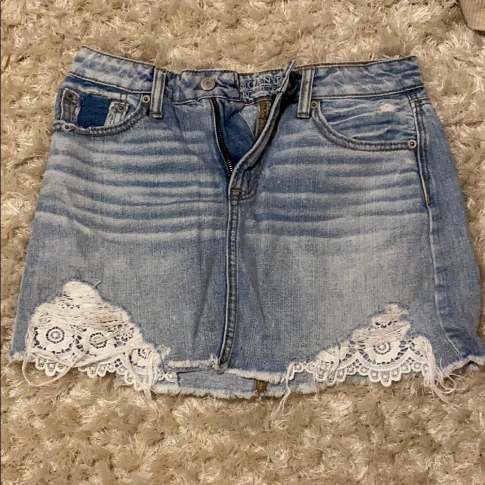 American Eagle jean skirt!!